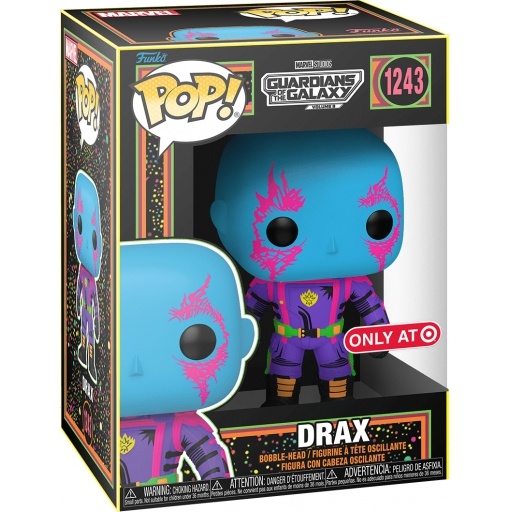 Drax (Blacklight) dans sa boîte