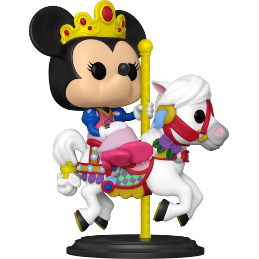 Figurine Funko POP Minnie sur Manège Carrousel Cheval (Walt Disney World 50ème Anniversaire)