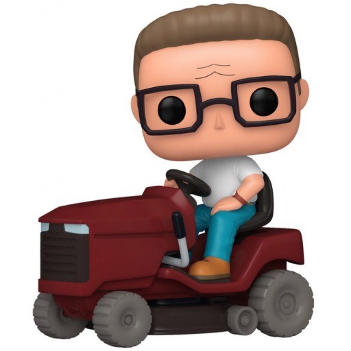 Figurine Funko POP Hank sur la Tondeuse à Gazon (Les Rois du Texas)