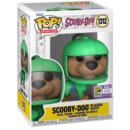 Scooby-Doo en Tenue de Plongée