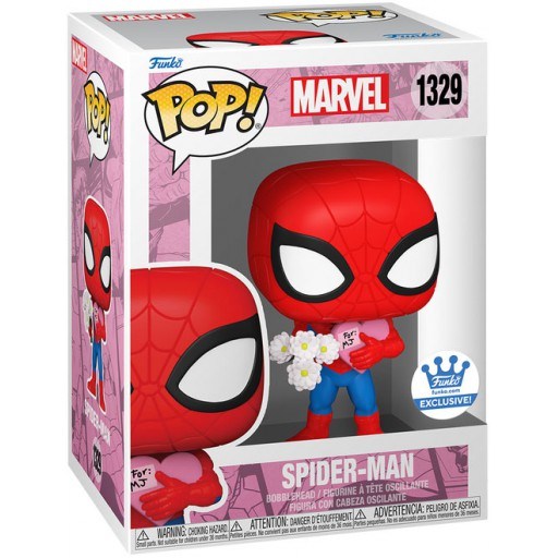 Figurine Funko POP Spider-Man (Saint Valentin) (Marvel Comics) #1329