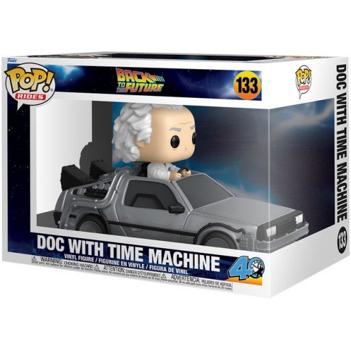 Doc avec la Machine à Remonter le Temps