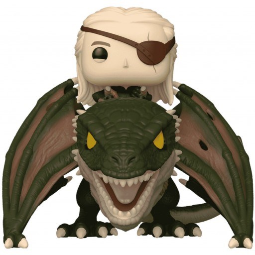 Figurine Funko POP Aemond Targaryen avec Vhagar (House of the Dragon : Day of the Dragon (Game of Thrones))