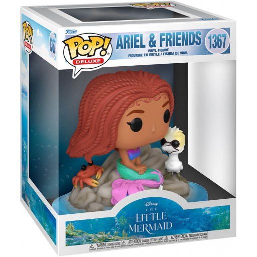 Ariel et ses amis dans sa boîte