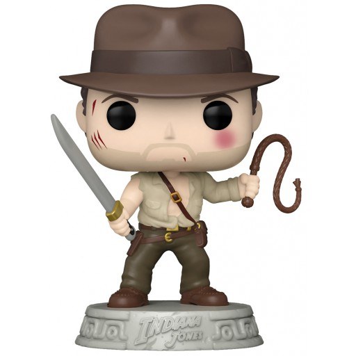 Figurine Funko POP Indiana Jones avec fouet et épée (Indiana Jones)