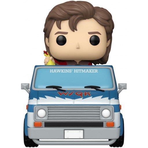 Figurine Funko POP Steve avec le Van Squawk (Stranger Things)