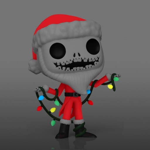 Figurine Funko POP Jack en Père Noël (Glow in the Dark) (L'Etrange Noël de M. Jack)