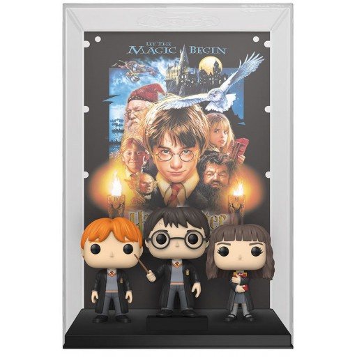 Figurine Ron, Harry & Hermione (Harry Potter)