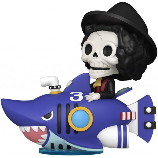 Figurine Funko POP Brook avec Shark Submerge (One Piece)