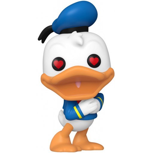 Figurine Funko POP Donald Duck avec Cœurs dans les Yeux (Donald Duck)