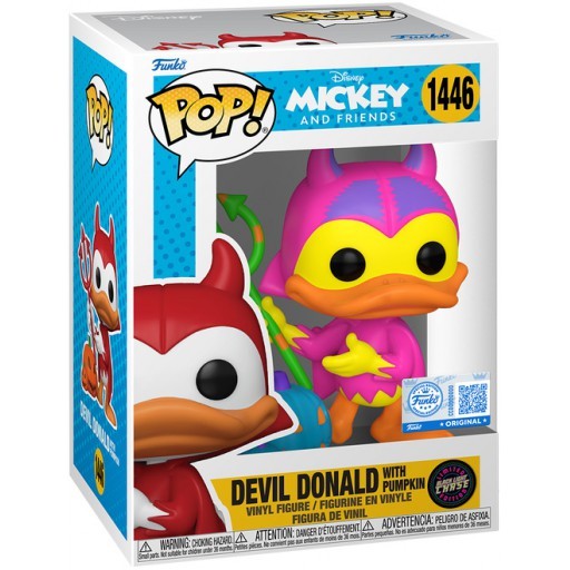Donald Démon avec Citrouille (Chase & Black Light)