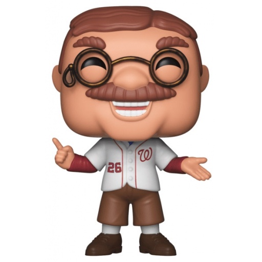 Figurine Funko POP Theodore Roosevelt (Mascottes MLB)