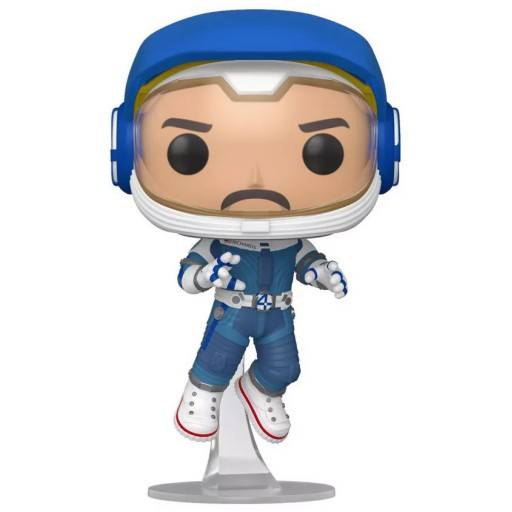 Figurine Funko POP Mr Fantastique (Combinaison D'Astronaute) (Les 4 Fantastiques : Premiers pas)