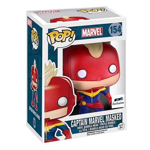 Captain Marvel (Avec Masque)