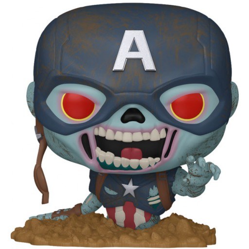 Figurine Zombie Captain America (Marvel Zombies)