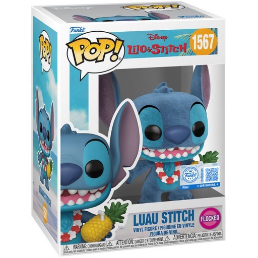 Luau Stitch (Flocked)