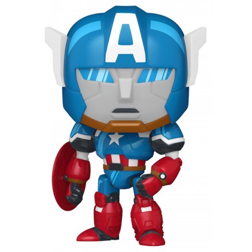 Figurine Funko POP Captain America Robot (What If...?)