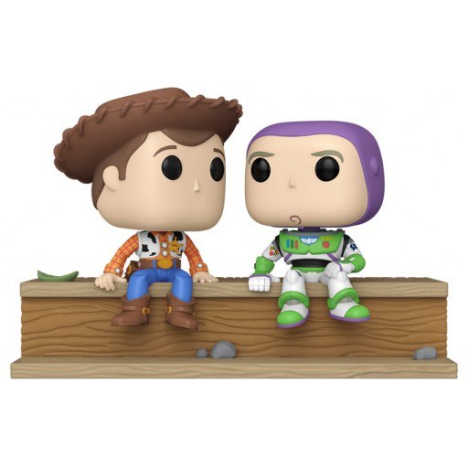 Figurine Funko POP Woody et Buzz (Moment) (Toy Story)