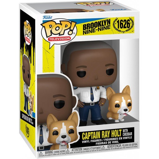Capitaine Ray Holt avec son chien Cheddar
