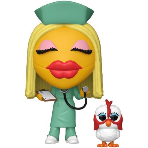 Figurine Janice avec Poulet (Les Muppets)