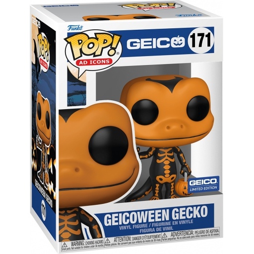 Geicoween Gecko (Orange)