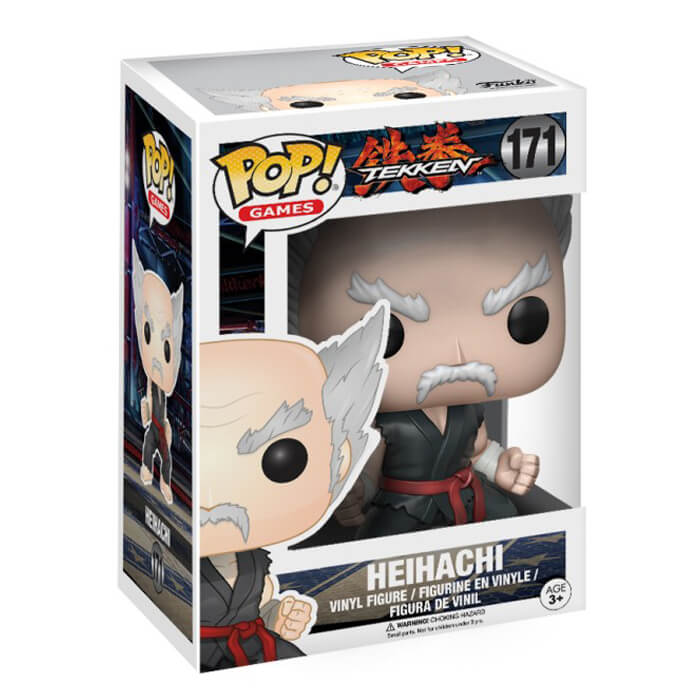 Heihachi dans sa boîte