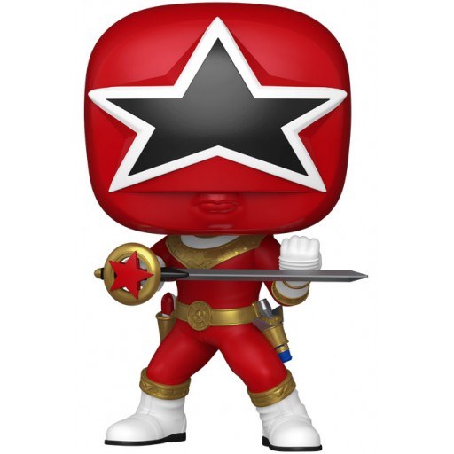 Figurine Ranger Zeo Rouge (Power Rangers)