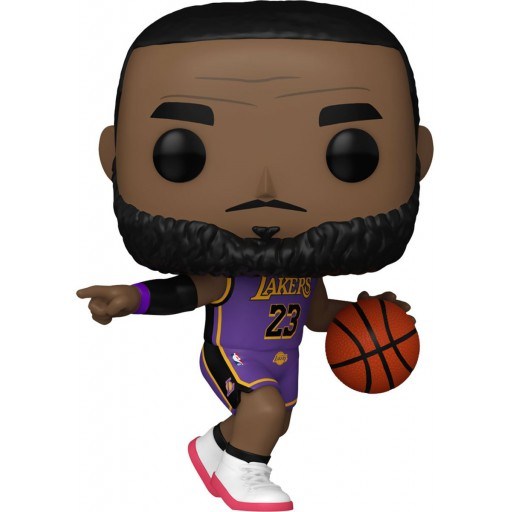 Figurine Funko POP Lebron James (Maillot Violet) (NBA)