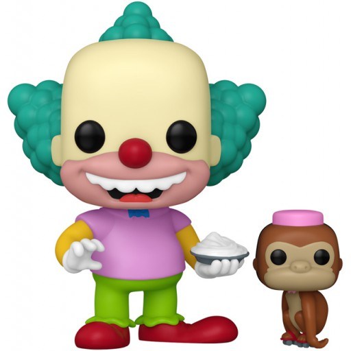 Figurine Funko POP Krusty avec M. Teeny (Les Simpson)