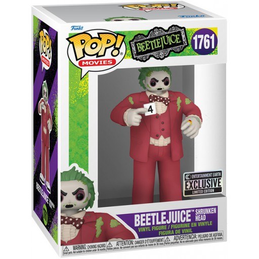 Beetlejuice Tête Réduite