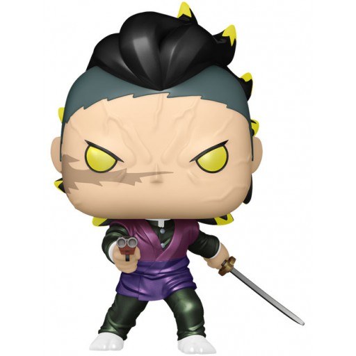 Figurine Funko POP Genya Shinazugawa (Forme Démon) (Metallic) (Demon Slayer)