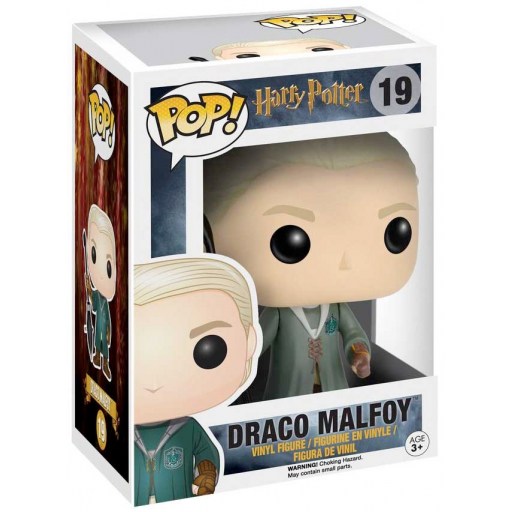 Draco Malfoy en tenue de Quidditch