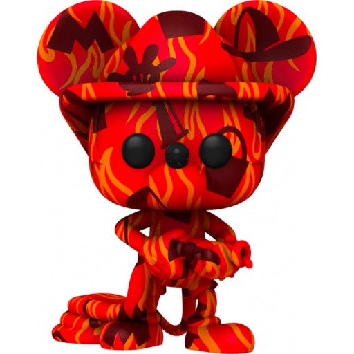 Figurine Funko POP Mickey Pompier (Disney Animation)