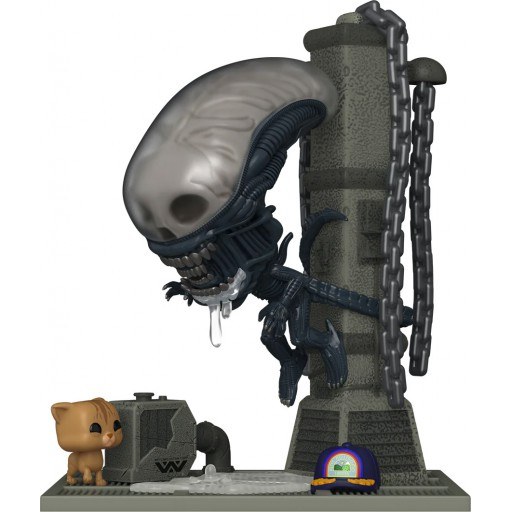 Figurine Xenomorph avec Jones (Alien)