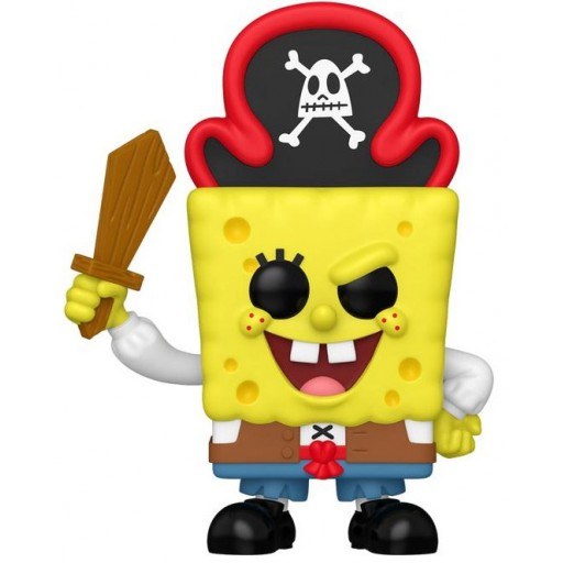 Figurine Funko POP Bob l'Éponge (Bob l'Eponge, le film : Un pour tous, tous pirates !)