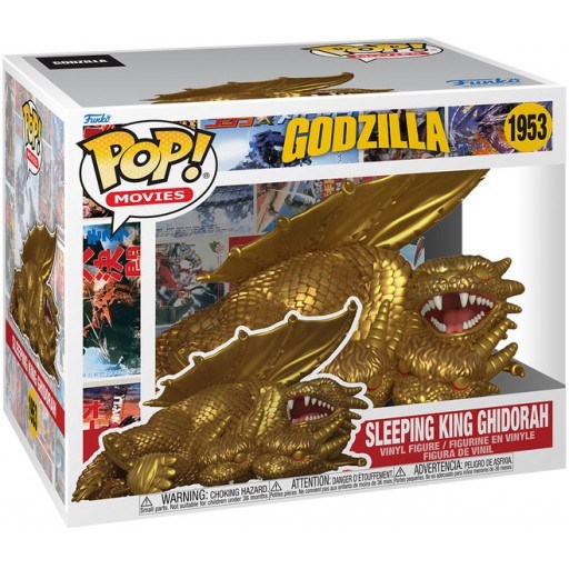King Ghidorah Endormi (Gold)