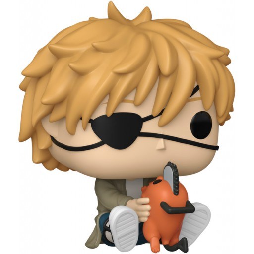 Figurine Funko POP Denji avec Pochita (Chainsaw Man)