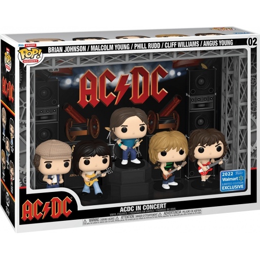 AC/DC en Concert dans sa boîte