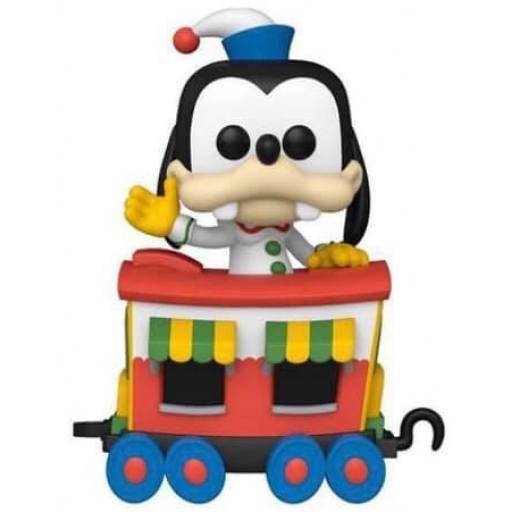 Figurine Funko POP Dingo dans le train du Cirque Casey Jr. (Disneyland 65ème Anniversaire)