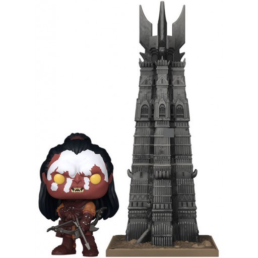 Figurine Lurtz avec Orthanc (Le Seigneur des Anneaux)