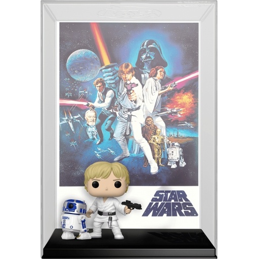 Figurine Funko POP Luke Skywalker avec R2-D2 (Star Wars : Episode IV, Un nouvel espoir)