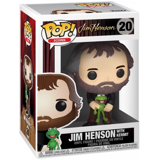 Jim Henson avec Kermit