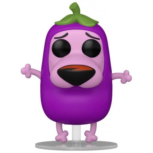 Figurine La Grande Aubergine Courage (Cartoon Network)