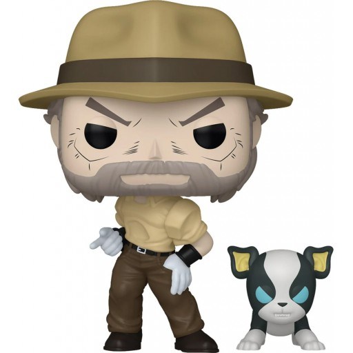 Figurine Funko POP Joseph Joestar avec Iggy (JoJo's Bizarre Adventure)