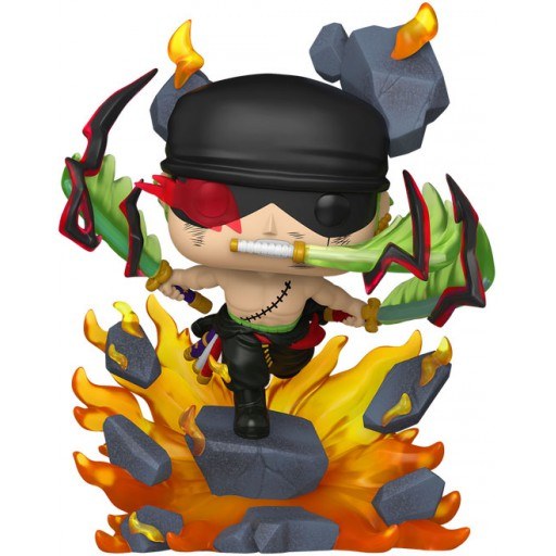 Figurine Funko POP Roronoa Zoro King of Hell (SuperSized) (One Piece)