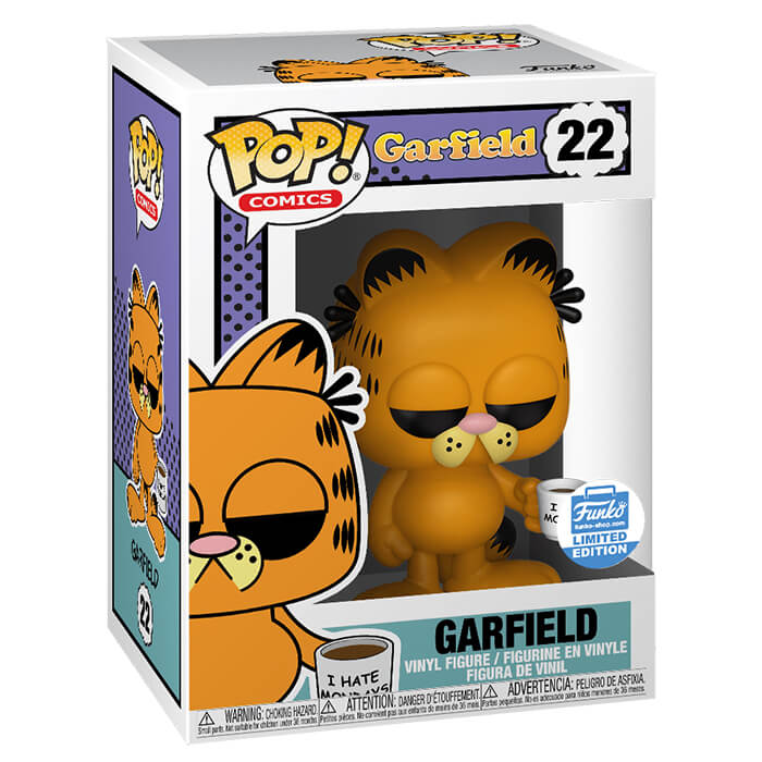 Garfield tenant sa tasse