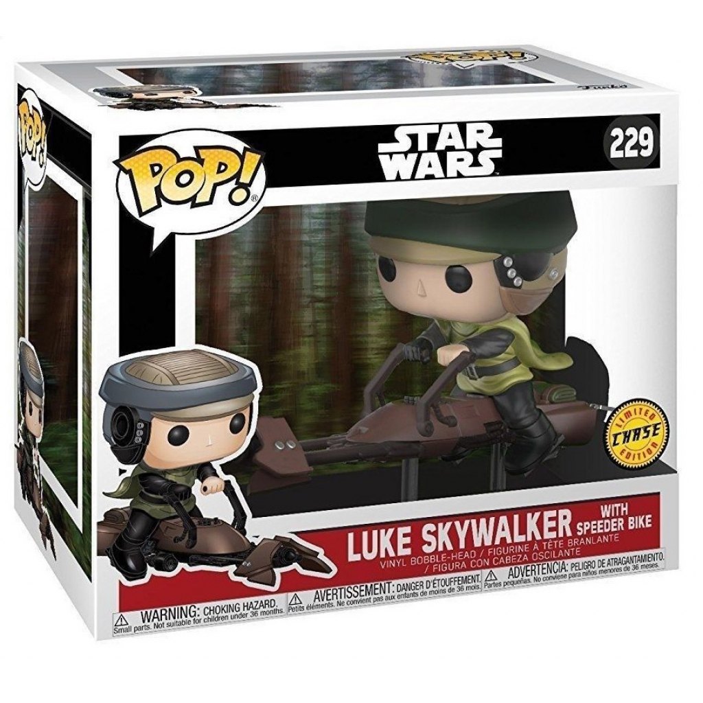 Luke Skywalker avec Moto Speeder (Chase)