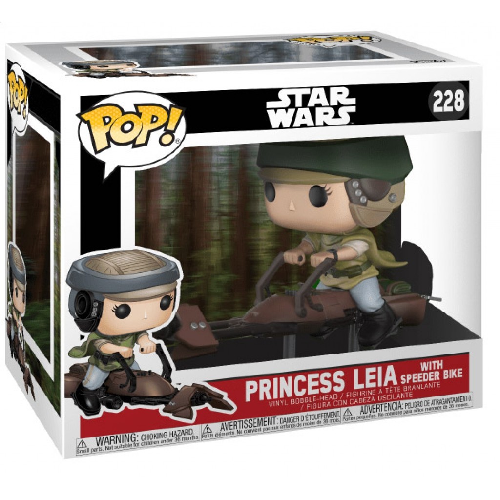 Princess Leia avec Moto Speeder