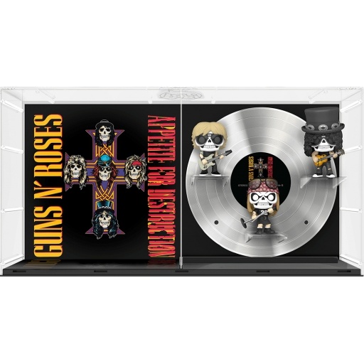 Figurine Funko POP Guns
  N' Roses : Appetite for Destruction (Axl Rose, Slash & Duff McKagan) (Guns N Roses)