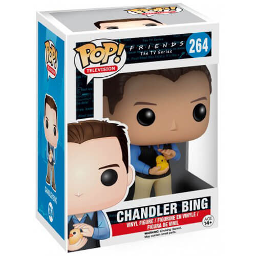Chandler Bing dans sa boîte